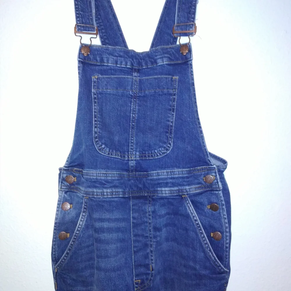 J. Crew Dark Blue Denim Women's Overalls